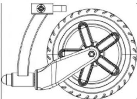 Klarfit Goldie Small Hybrid - PARTS IN PACKAGE 10045937, 10045938 - 17
