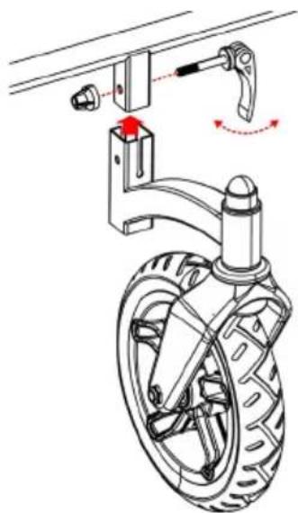Klarfit Goldie Small Hybrid - Installazione del kit per il passeggino (10045937 & 10045938) - 2
