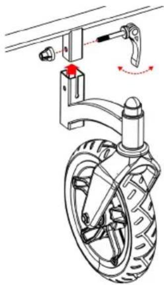 Klarfit Goldie Small Hybrid - Einbau des Kinderwagenkits (10045937 & 10045938) - 2