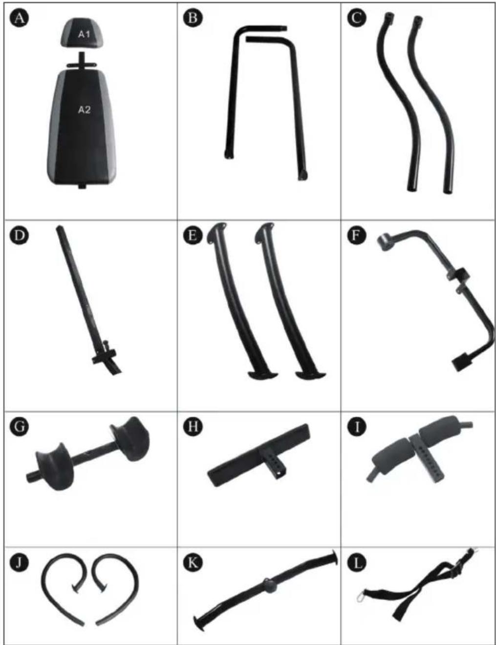 Klarfit Relax Zone Pro - INDIVIDUAL PARTS - 1