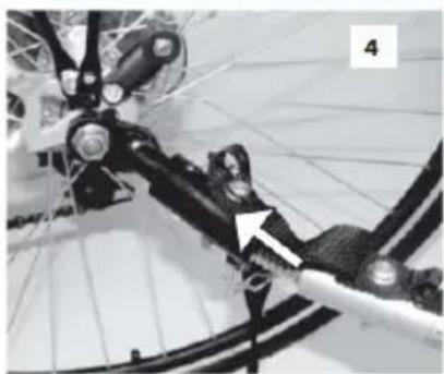 Klarfit Goldie Jogger - COLLEGAMENTO DEL RIMORCHIO ALLA BICICLETTA - 3