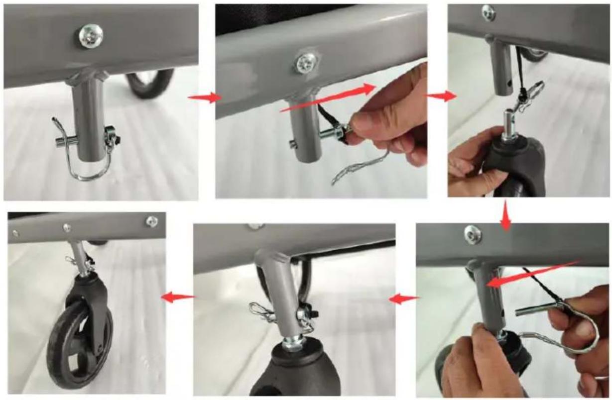 Klarfit Goldie Jogger - Push Bar Assembly - 3