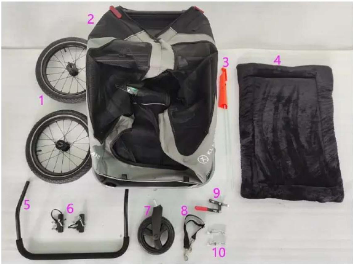 Klarfit Goldie Jogger - PARTS IN PACKAGE - 1