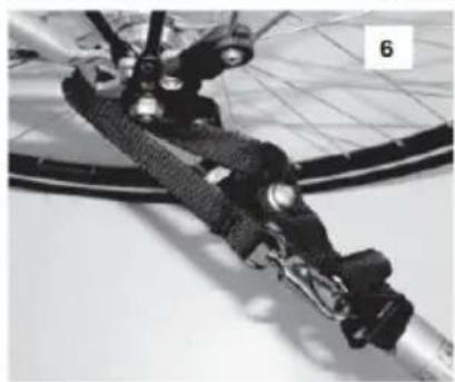 Klarfit Goldie Jogger - COLLEGAMENTO DEL RIMORCHIO ALLA BICICLETTA - 5