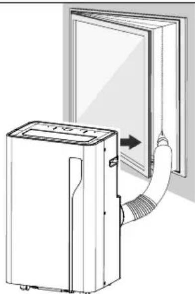 MEDION LIFE P1200 (MD 37734) - Abluftschlauch montieren - 3