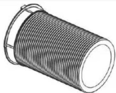 MEDION LIFE P1200 (MD 37734) - Mounting the exhaust air hose - 1
