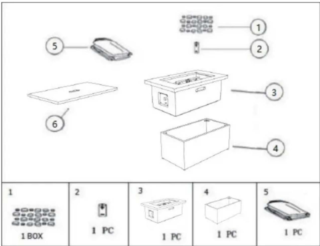 Blumfeldt Anafi - SCOPE OF DELIVERY - 1