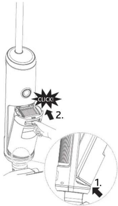 Vileda Pure Clean S5 Plus - Schmutzwassertank wieder zusammenbauen - 1