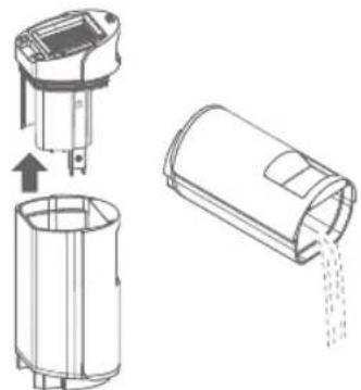 Vileda Pure Clean S5 Plus - De tank voor vuil water leegmaken en reinigen - 1