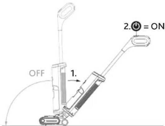 Vileda Pure Clean S5 Plus - Accensione - 1