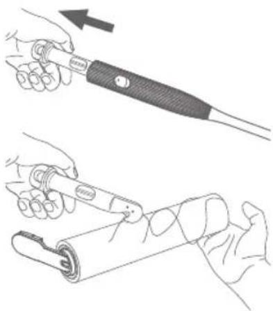 Vileda PureClean S5 Plus - Cleaning the nozzle and the brush roller - 2