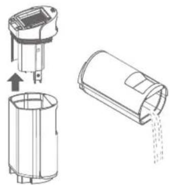 Vileda PureClean S5 Plus - Detank voor vuil water leegmaken en reinigen - 1
