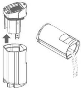 Vileda PureClean S5 Plus - Esvaziare limpar o recipiente da agua suja - 1