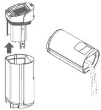 Vileda PureClean S5 Plus - Emptying and cleaning the dirty water tank - 1