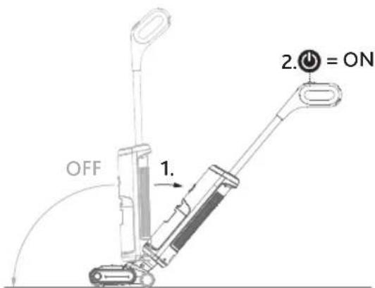 Vileda PureClean S5 Plus - Encendido - 1