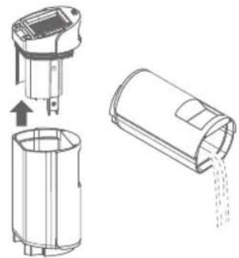 Vileda PureClean S5 Plus - Svuotamento e pulizia del serbatoio dell'acqua sporca - 1