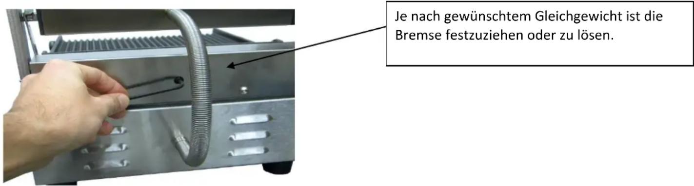 KRAMPOUZ GECID3AO - Abgleich der oberen Platte - 1