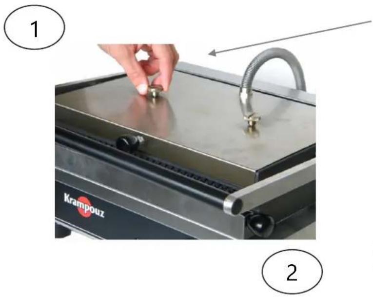 KRAMPOUZ GECID3AO - Demontage der Platten - 2