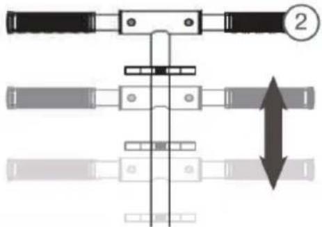 Fun Pro THREE - Adjusting the height - 2