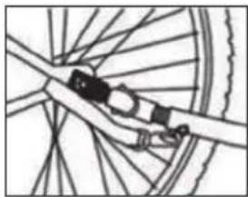 Klarfit Husky Vario - ATTACHMENT TO BICYCLE - 1