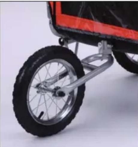 Klarfit Husky Vario - Montar la rueda frontal - 1