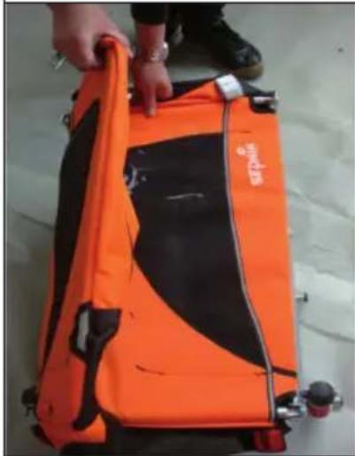 Klarfit Husky Vario - De aanhanger uitklappen - 1
