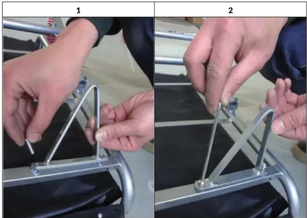 Klarfit Husky Vario - Fastening the support - 1