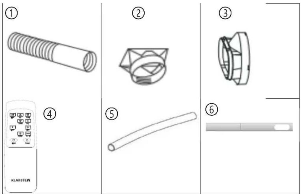 Klarstein AireLux - Accessori: - 1