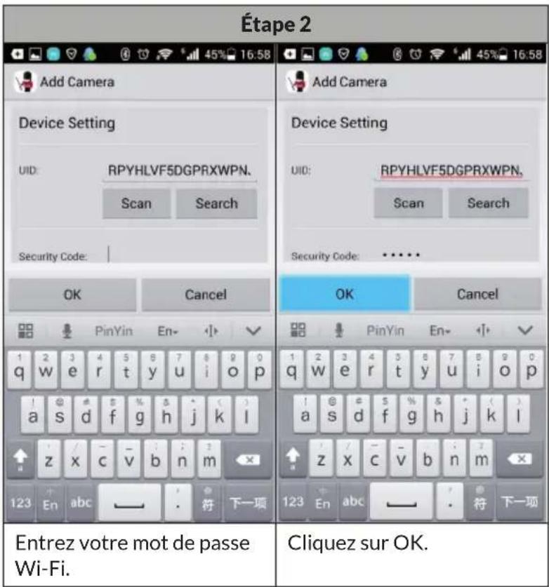 Duramaxx Eyeview IP - CONFIGURATION DE L'APPLICATION ANDROID - 3