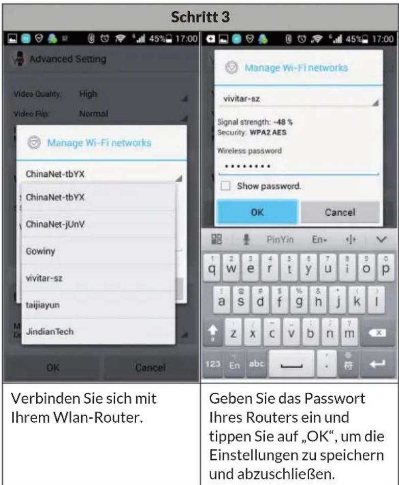 Duramaxx Eyeview IP - EINRICHTUNG DER ANDROID-APP - 5