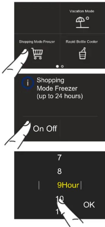 BERTAZZONI FRZ755UBLPTT - 1) Shopping Mode Freezer - 3