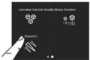 BERTAZZONI FRZ755UBLPTT - 4a) Grootte IJsblokje Instellen - SuperIce - 8