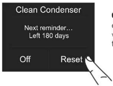 BERTAZZONI FRZ755UBLPTT - 8) Maintenance (through alarm sign) - 3