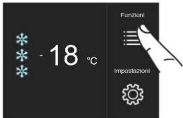 BERTAZZONI FRZ755UBLPTT - 4a) Impostazione della dimensione dei cubetti - Super Ice - 1
