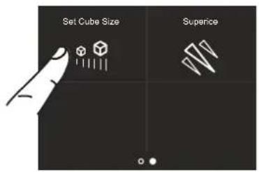 BERTAZZONI FRZ755UBLPTT - 4a) Set Ice cube Size - SuperIce - 5