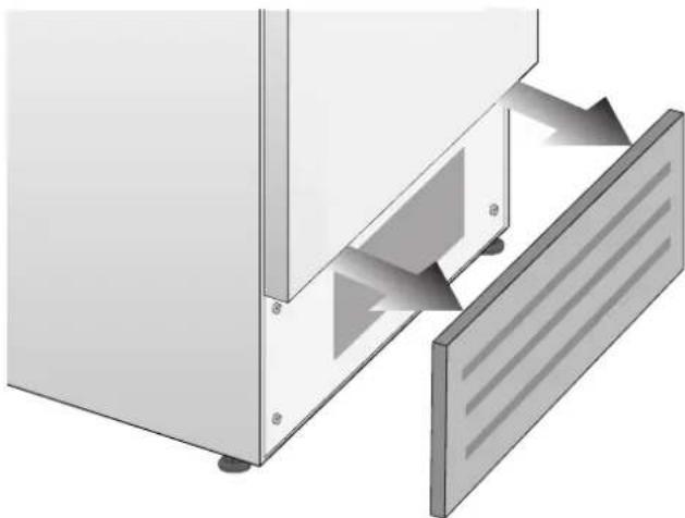 BERTAZZONI FRZ755UBLPTT - Per pulire il condensatore, seguire le istruzioni: - 1