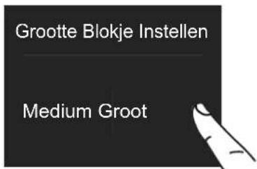 BERTAZZONI FRZ755UBLPTT - 4a) Grootte IJsblokje Instellen - SuperIce - 7