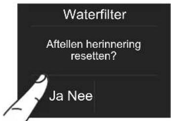 BERTAZZONI FRZ755UBLPTT - 6) Handmatige Reiniging, Waterfilter - 7