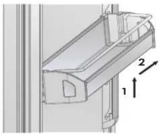 BERTAZZONI FRZ755UBLPTT - Étagères de la Porte - 1