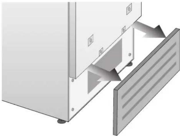 BERTAZZONI FRZ755UBLPTT - Pour le nettoyage du condenseur suivez les instructions suivantes: - 1