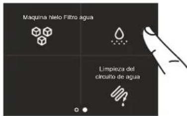 BERTAZZONI FRZ755UBLPTT - 5a) Desactivación del filtro del agua - 4