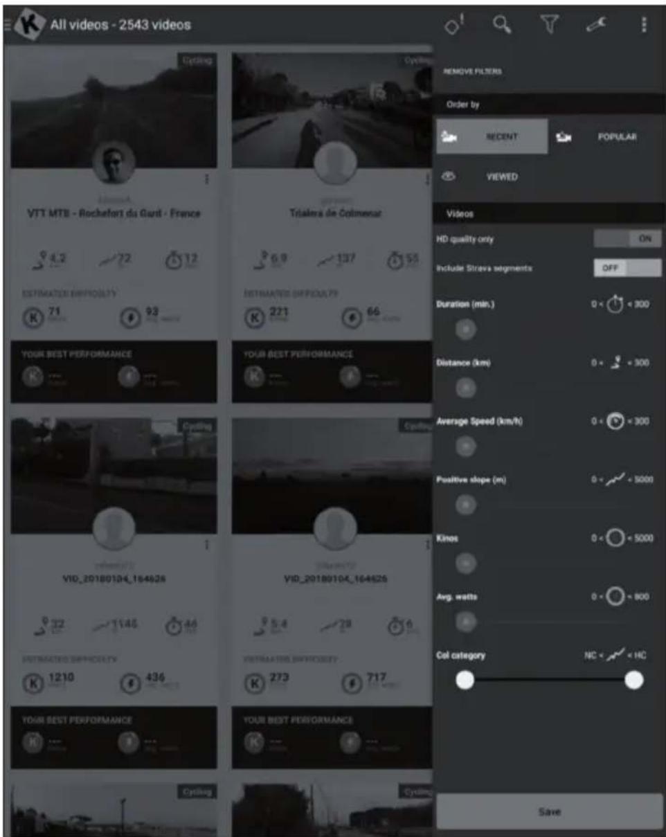 Klarfit Myon Cross - Prévisualisation des données - 2