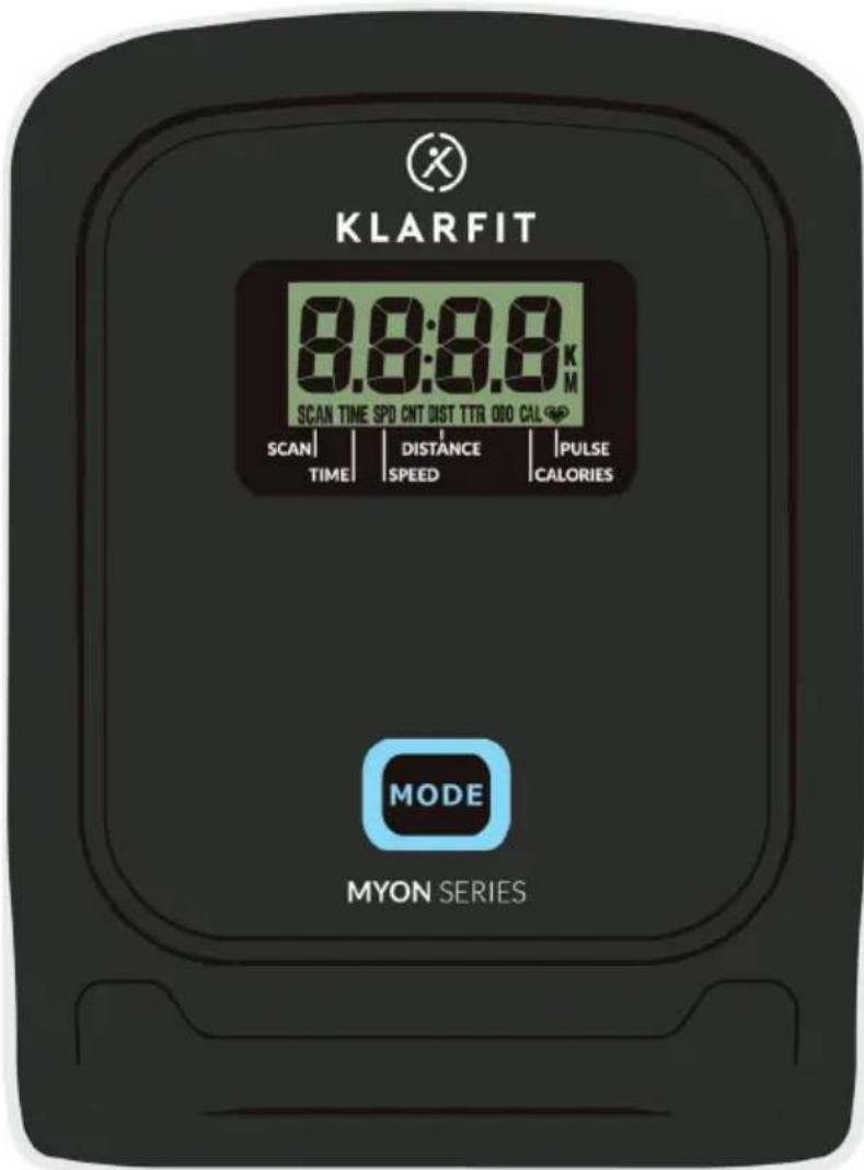 Klarfit Myon Cross - CONSOLE AND KEY FUNCTIONS - 1