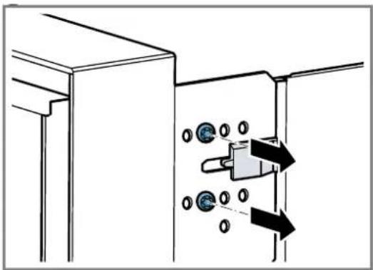 GAGGENAU GO221100 - Modifier l'angle d'ouverture de porte - 2