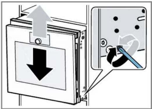 GAGGENAU GO221100 - Corriger la hauteur de la porte de l'appareil - 2