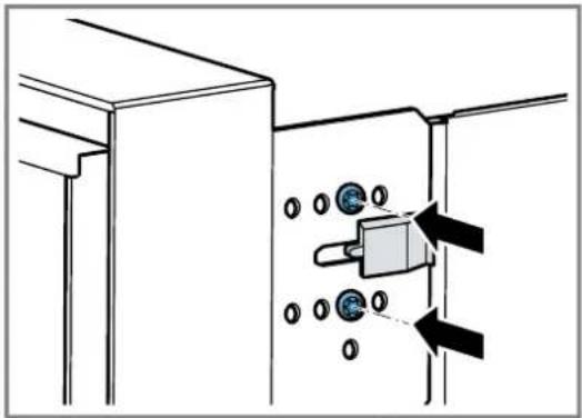 GAGGENAU GO221100 - Modifier l'angle d'ouverture de porte - 4
