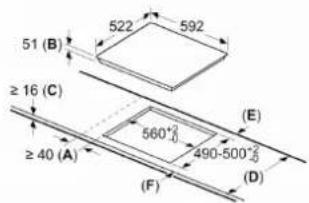 BOSCH PUE611BB5Y - 4, , 60 cm, surface mount without frame PUE611BB5Y - 2