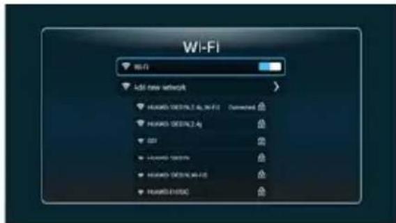 Irradio VDP-IR Smart 900HD - Connection to the Wi-Fi network: - 2
