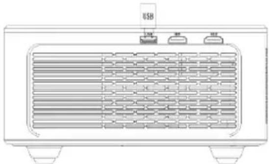 Irradio VDP-IR Smart 900HD - Selezione dell'ingresso A/V: - 1