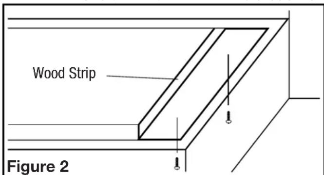 Air King AB36SS - Prepare the location for Hood Support - 1